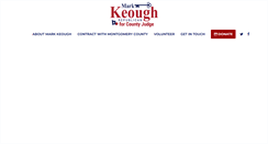 Desktop Screenshot of keough4texas.com